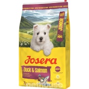 Josera Mini Junior Duck & Salmon качка з картоплею для цуценят дрібних порід