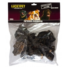 Печінка яловича ласощі для собак Lucky Pet Печінка яловича ласощі для собак Lucky Pet