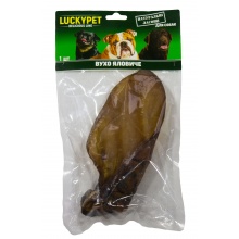 Вухо яловиче ласощі для собак Lucky Pet Вухо яловиче ласощі для собак Lucky Pet