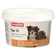 BEAPHAR Top 10 For Dogs харчова добавка з L-карнітином для собак