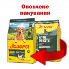 Josera Adult Chicken & Sweet Potato для дорослих активних собак