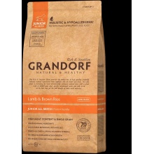 Grandorf Dog Lamb & Turkey Junior корм собак юніорів ягня з індичкою та рисом