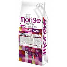 Monge CAT INDOOR Rich in Chicken - корм для выведения шерсти у кошек (курица) Monge CAT INDOOR Rich in Chicken - корм для выведения шерсти у кошек (курица)