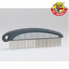 Pet Pro ДЕЛЮКС КОМБИ расческа средне-густая, длинный зубец