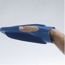 Pet Pro ДЕЛЮКС рукавица массажная на руку, двусторонняя, 13X9 см