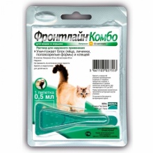Frontline Combo (Фронтлайн Комбо) капли на холку для кошек