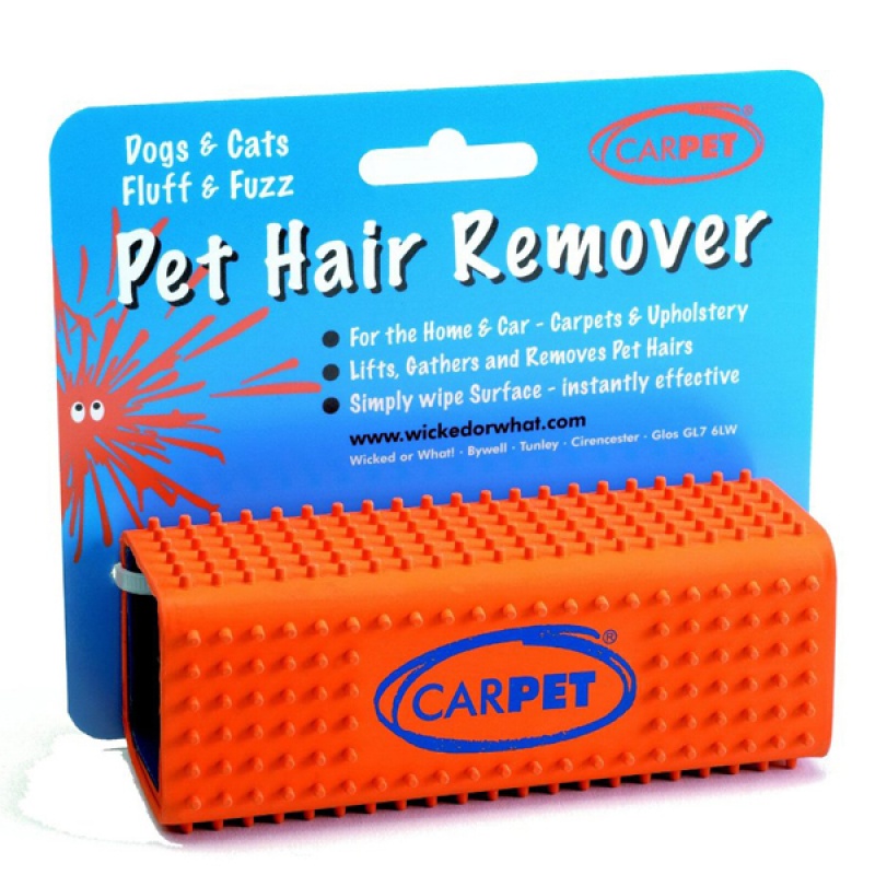 CarPET Pet Hair Remover КАРПЕТ щетка от шерсти животных с одежды, мебели, автомобиля, 12х4х4 см