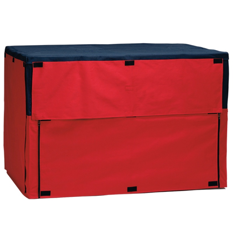 Pet Pro НАКИДКА НА КЛЕТКУ, нейлон, сине-красная