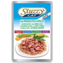 STUZZY Cat Ham Veal ШТУЗІ ШИНКА ТЕЛЯТИНА в желе корм для кішок, пауч, 100г