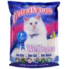 Litter Pearls ВЕЛЛНЕС (Wellness) кварцевый наполнитель для туалетов котов ,1,59 кг Litter Pearls ВЕЛЛНЕС (Wellness) кварцевый наполнитель для туалетов котов ,1,59 кг