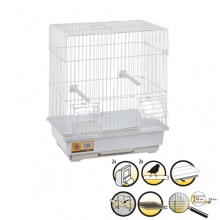 Karlie-Flamingo (Карли-Фламинго Долака) DOLAK клетка для птиц (канарейки), металл, белый Karlie-Flamingo (Карли-Фламинго Долака) DOLAK клетка для птиц (канарейки), металл, белый