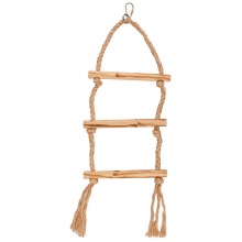 BBQ PARAKEET TOY ROPE SWING