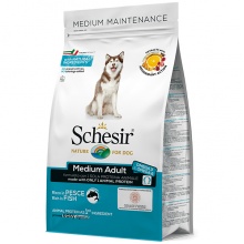Schesir Dog Medium Adult Fish ШЕЗИР ДОРОСЛИЙ СЕРЕДНІХ РИБА сухий монопротеїновий корм для собак середніх порід
