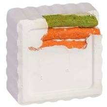 Karlie-Flamingo (Карли-Фламинго) KNIBBLES CEREAL минеральный камень для грызунов со злаками, для гигиены зубов, 75г