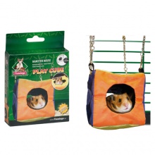 Karlie-Flamingo (Карли-Фламинго) CUBE гнездо для хомяков в форме куба, подвесное в клетку, нейлон Karlie-Flamingo (Карли-Фламинго) CUBE гнездо для хомяков в форме куба, подвесное в клетку, нейлон