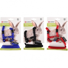 Flamingo Rabbit Harness+Lead ФЛАМИНГО шлея и поводок для кролика Flamingo Rabbit Harness+Lead ФЛАМИНГО шлея и поводок для кролика