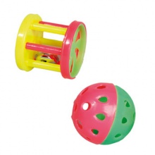 Karlie-Flamingo (Карли-Фламинго) CIRCUS игрушка для грызунов с колокольчиком, пластик, 2шт, 4см Karlie-Flamingo (Карли-Фламинго) CIRCUS игрушка для грызунов с колокольчиком, пластик, 2шт, 4см