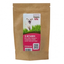 Happy Life Adult Lamb сухой корм с ягненком  для собак средних и крупных пород