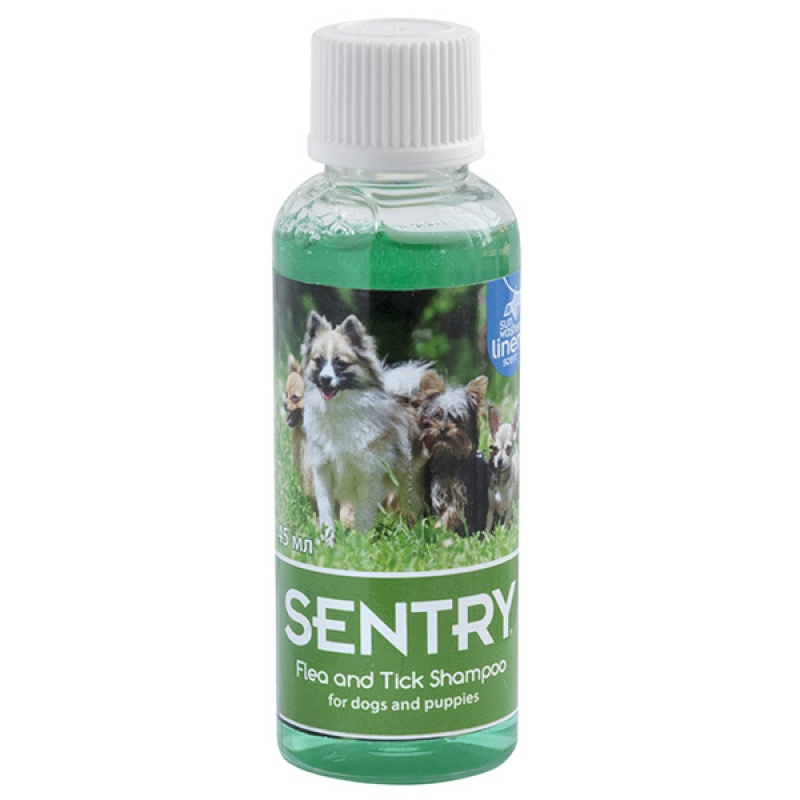 SENTRY СОНЯЧНИЙ ЛЬОН (Sundried Linen) шампунь від бліх та кліщів для собак 0.532 л