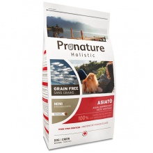 Pronature Holistic Asiato Small Bites ПРОНАТЮР ХОЛІСТИК АЗІАТО РИБА СІГ З ПАПАЙЄЮ беззерновий холістик корм для собак міні та малих порід Pronature Holistic Asiato Small Bites ПРОНАТЮР ХОЛІСТИК АЗІАТО РИБА СІГ З ПАПАЙЄЮ беззерновий холістик корм для собак міні та малих порід