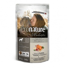 Pronature Holistic Dog Turkey&Cranberries ПРОНАТЮР ХОЛІСТИК ІНДЕЙКА З ЖУРАВЛИНОЮ сухий холістик корм для собак Pronature Holistic Dog Turkey&Cranberries ПРОНАТЮР ХОЛІСТИК ІНДЕЙКА З ЖУРАВЛИНОЮ сухий холістик корм для собак