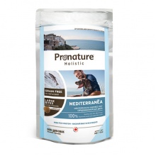 Pronature Holistic Dog Mediterranea Large Bites ЛОСОСЬ З В'ЯЛЕНИМИ ТОМАТАМИ беззерновий холістик корм для собак середніх та великих порід Pronature Holistic Dog Mediterranea Large Bites ЛОСОСЬ З В'ЯЛЕНИМИ ТОМАТАМИ беззерновий холістик корм для собак середніх та великих порід