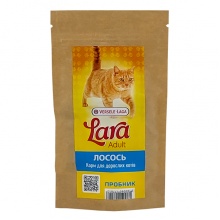 Lara Adult Salmon с лососем сухой корм для активных котов Lara Adult Salmon с лососем сухой корм для активных котов