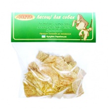 Вим'я, натуральні сушені ласощі для собак 200 г Вим'я, натуральні сушені ласощі для собак 200 г