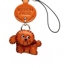Vanca БІШОН ФРИЗЕ, 3D брелок, натуральна шкіра