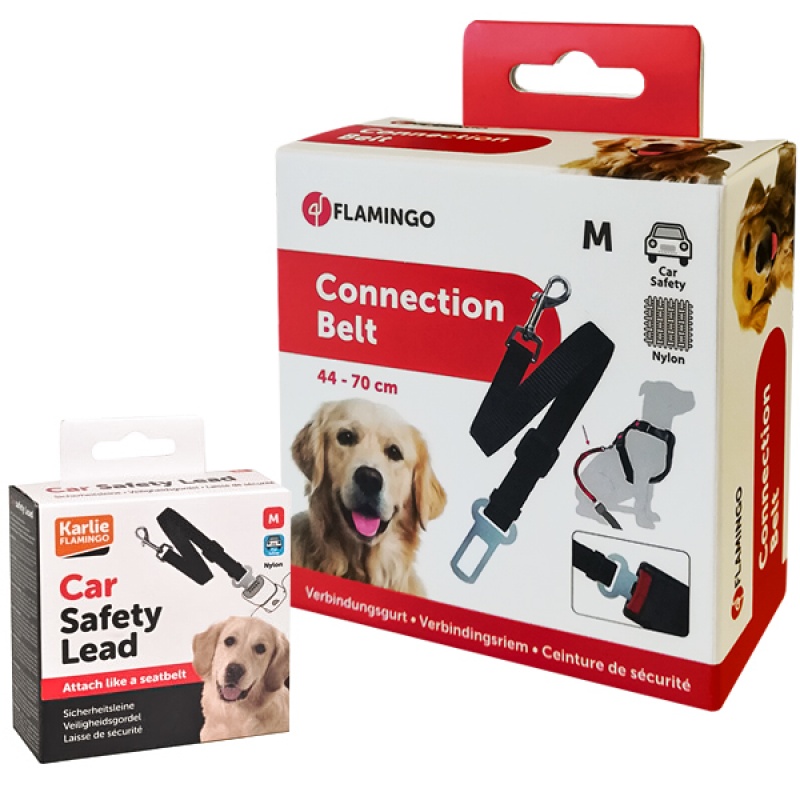 Karlie-Flamingo (Карли-Фламинго) CAR SAFETY HARNESS шлейка для собак в автомобиль