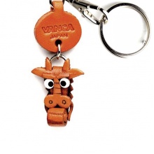 Vanca Dragon ДРАКОН 3D брелок на ключі, натуральна шкіра