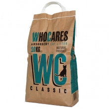 WC ВІСІ КЛАСИК (WhoCares Classic), що вбирає наповнювач у котячий туалет, без запаху