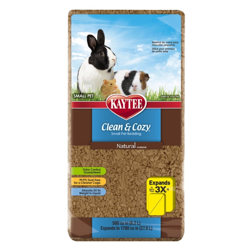 Kaytee Clean&Cozy Natural Клин&Кози ЧИСТО&УЮТНО НАТУРАЛ подстилка для грызунов, целлюлоза