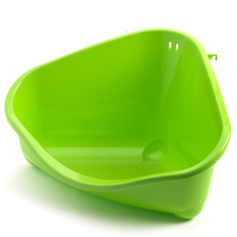 Moderna ПЕТС КОРНЕР туалет угловой для грызунов, большой, 49Х34,6Х026 см